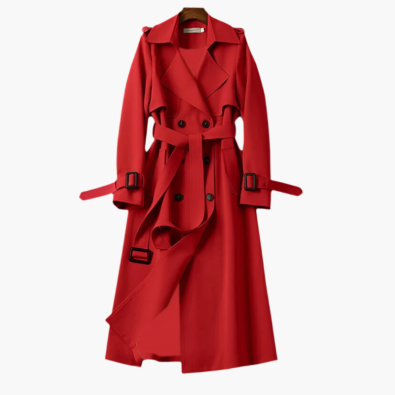 Trench-coat donna elegante stile classico per tutte le occasioni