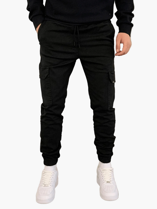 Pantalon cargo jogger pour homme style urbain et décontracté