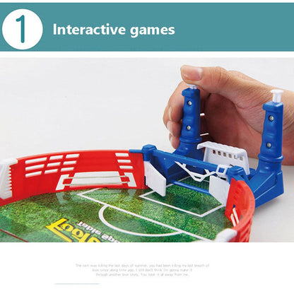 Juego de Fútbol de Mesa Portátil para Niños y Familia – Juego de Sociedad Interactivo
