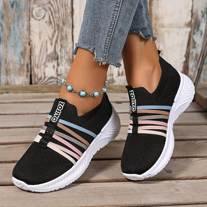 Zapatillas Slip-On Casual para Mujer Estilo Deportivo Urbano