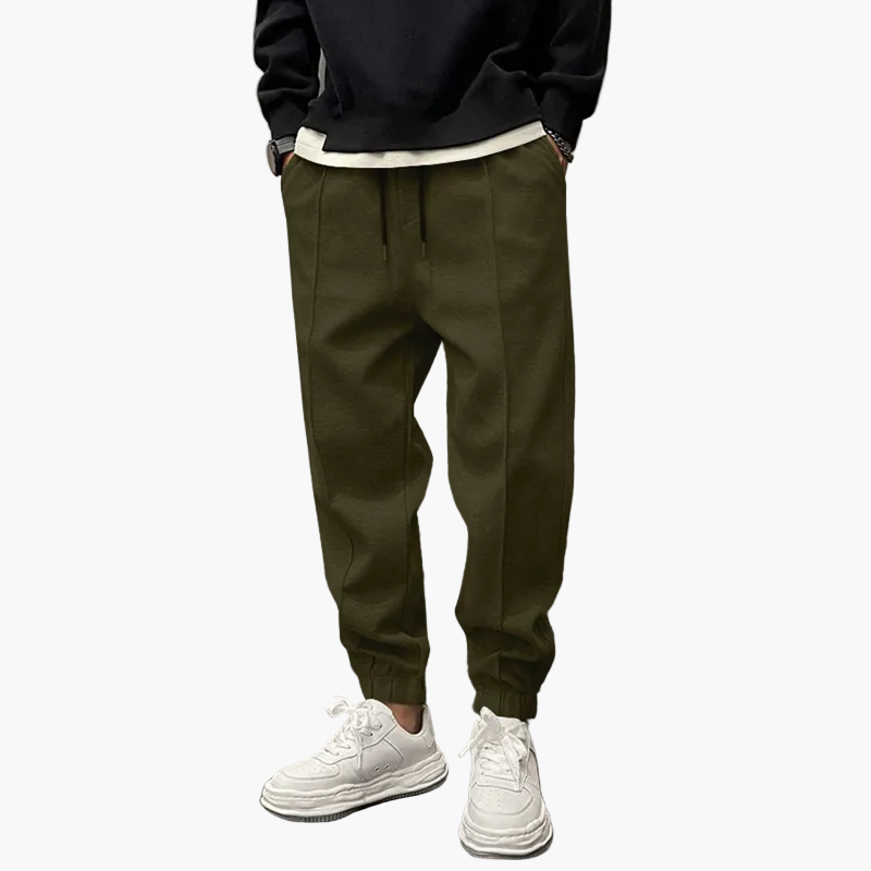 Pantalon de sport décontracté homme style jogging urbain polyvalent