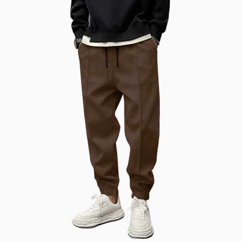 Pantalon de sport décontracté homme style jogging urbain polyvalent