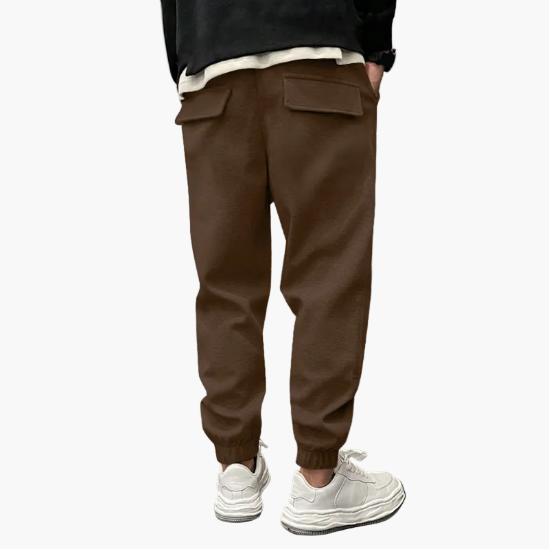 Pantalon de sport décontracté homme style jogging urbain polyvalent