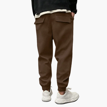 Pantalon de sport décontracté homme style jogging urbain polyvalent