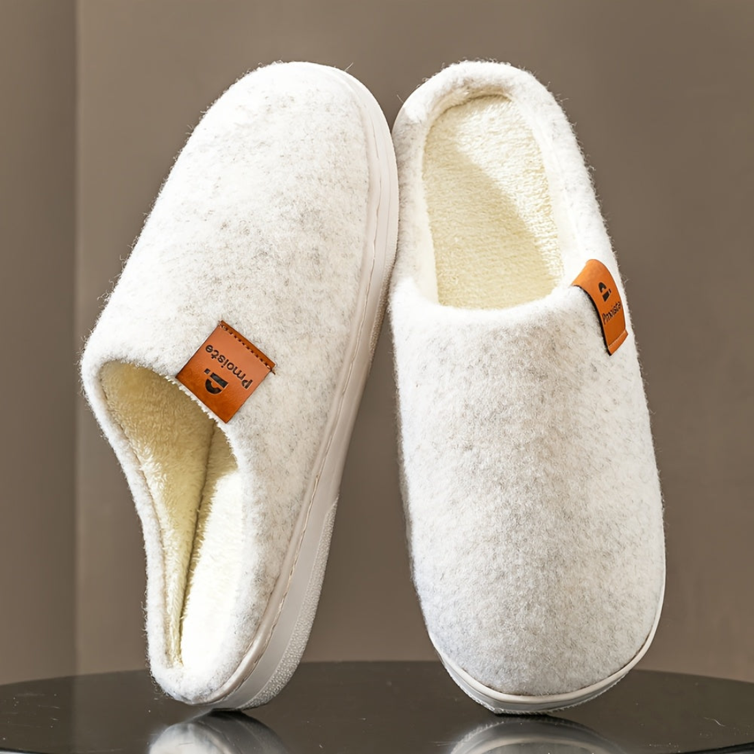 Pantoufles Chaussons Maison Doux Intérieur Molletonné Antidérapants Unisexe