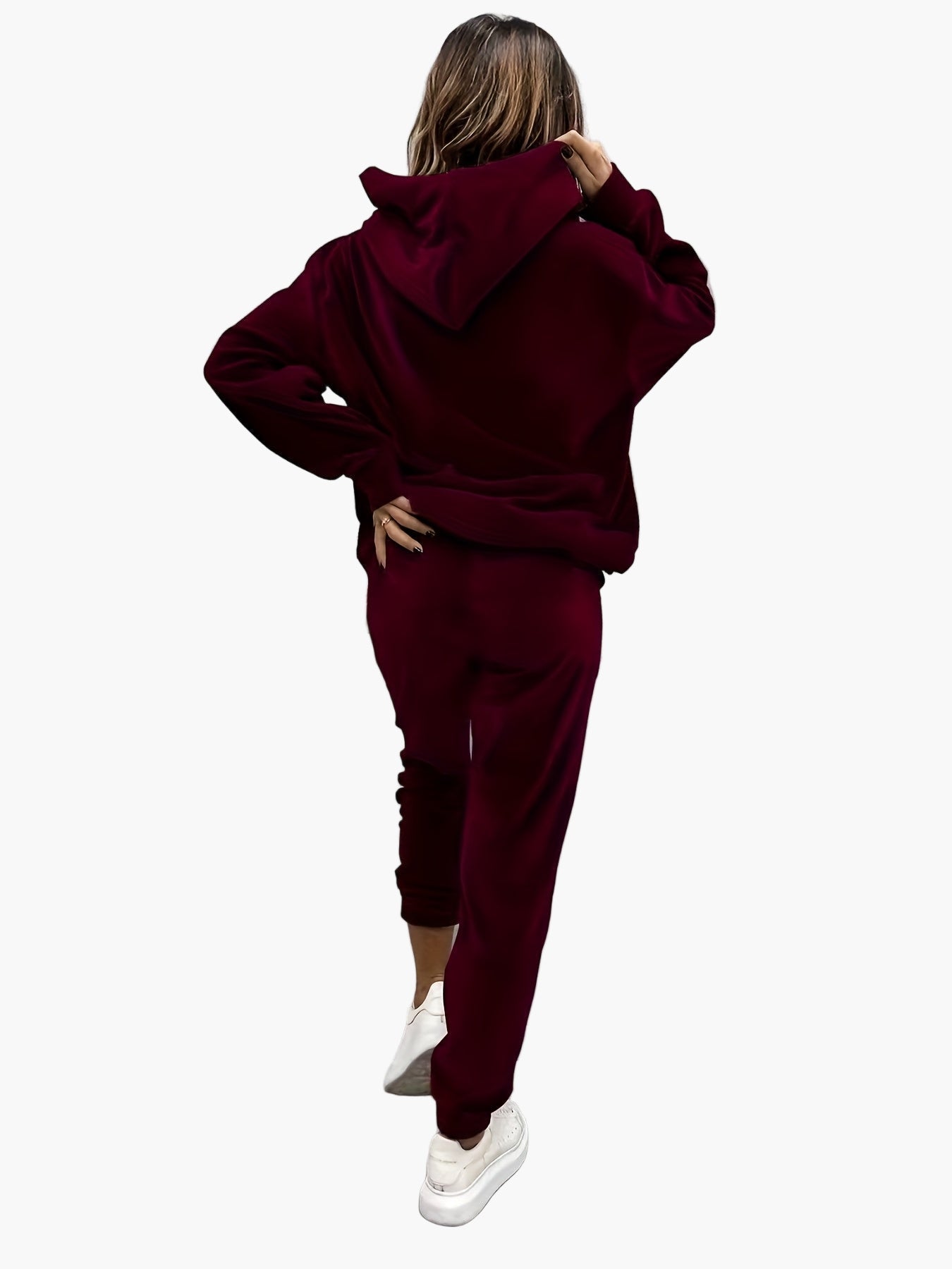 Ensemble de survêtement décontracté pour femme, style urbain chic, idéal pour le quotidien et les loisirs