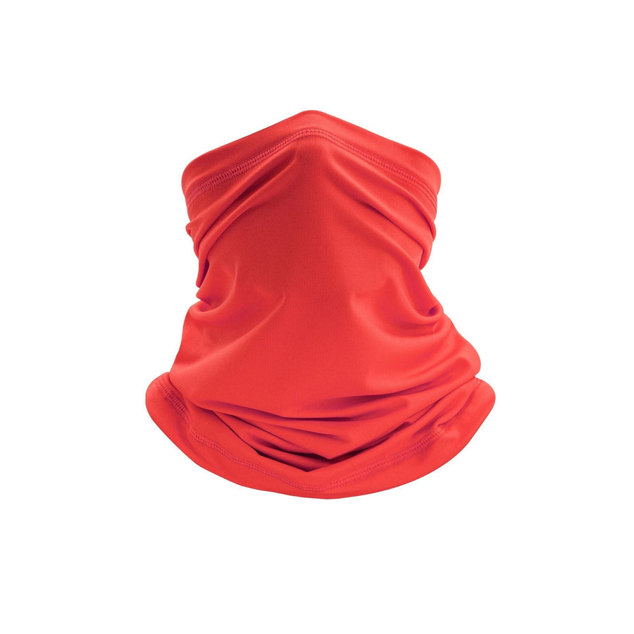 Multifunctional neck gaiter in solid-color or camouflage soft fabric