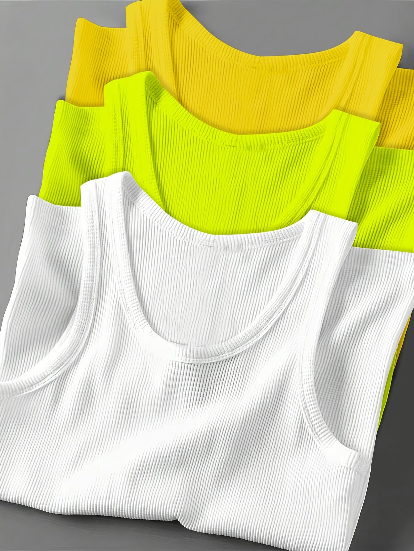 Débardeur côtelé homme style sport pour entraînement et superpositions quotidiennes