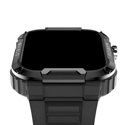 Ian – Montre Connectée Militaire Robuste pour Hommes avec Suivi de Fitness Avancé