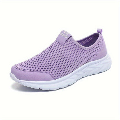 Atmungsaktive Slip-On-Sneaker für Damen, vielseitig und lässig