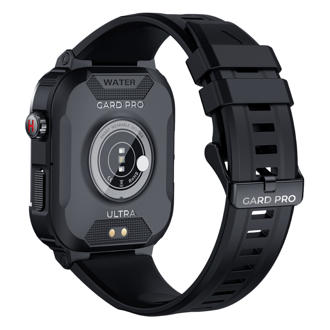 Ian – Montre Connectée Militaire Robuste pour Hommes avec Suivi de Fitness Avancé