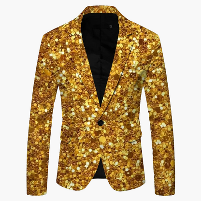 Veste Blazer Dégradée Élégante pour Homme - Style Moderne et Tendance