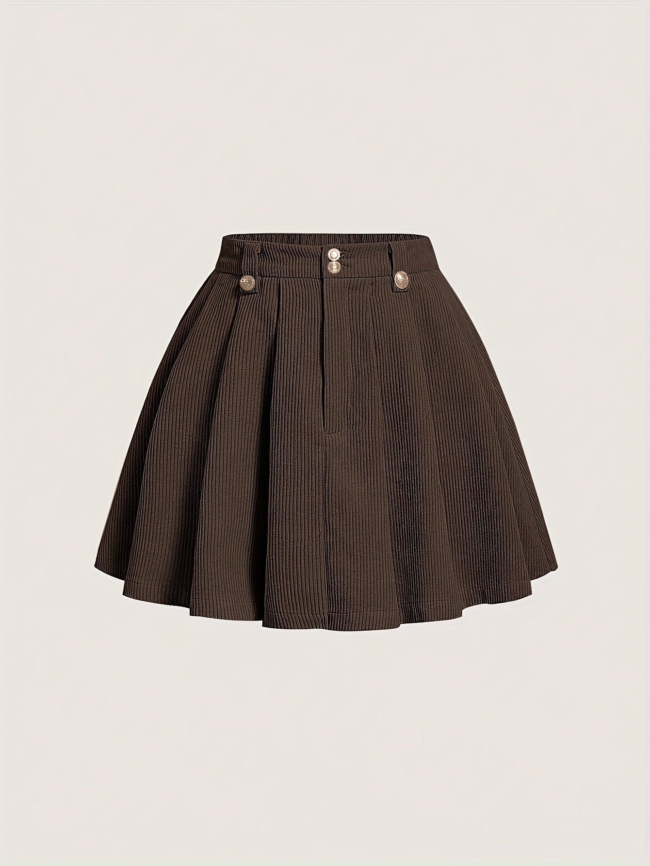 Plissé trapeze rok voor dames, elegante casual stijl
