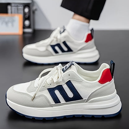 Herresneakers i preppy stil til afslappet hverdagsbrug
