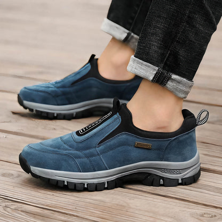 Chaussures de Marche Orthopédiques Homme Style Slip-On Confort Quotidien