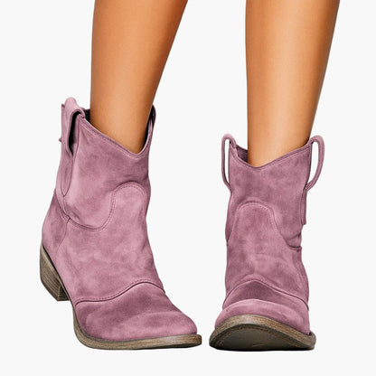 Bottines Western Femme Style Décontracté et Tendance
