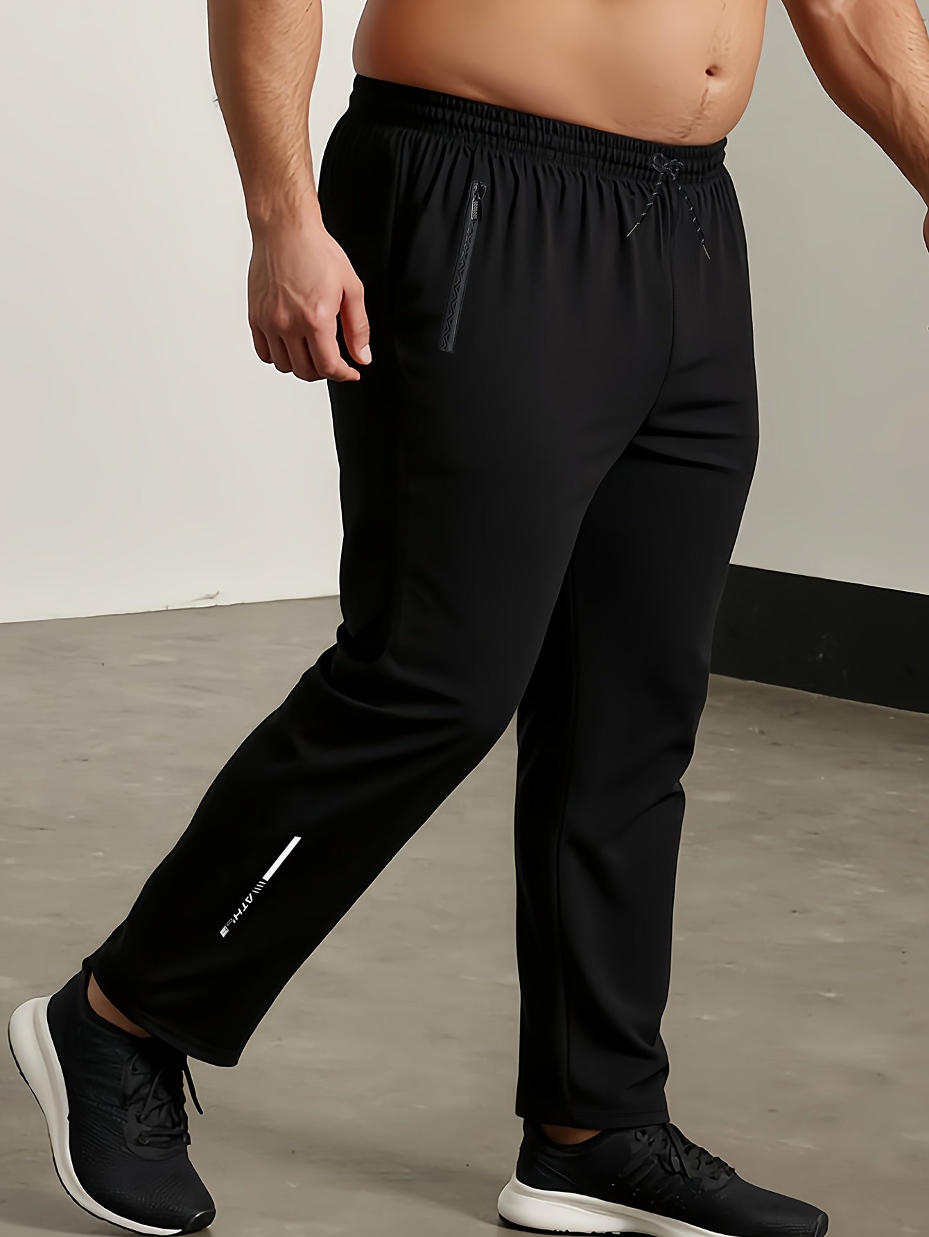 Lässige Jogginghose für Herren in großen Größen, sportlicher Stil  