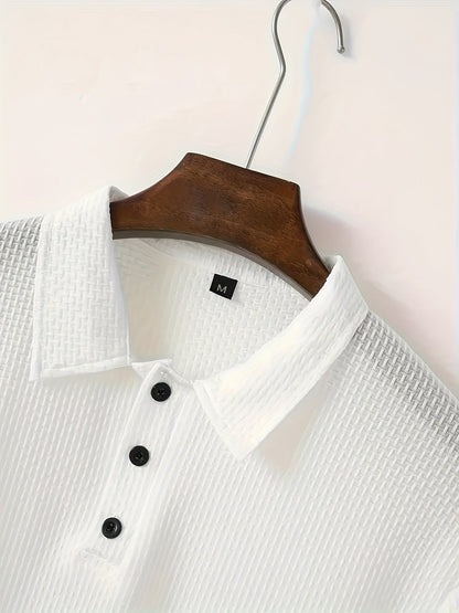 Legeres Herrenpoloshirt moderner Stil für den Sommer – kurzärmelig, für Alltag oder Freizeit