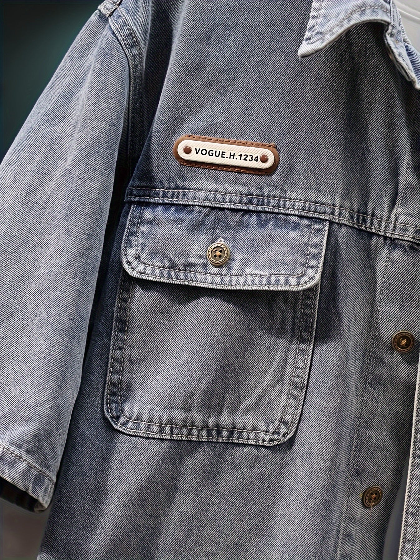 Koszula męska z krótkim rękawem w stylu miejskim vintage, casual