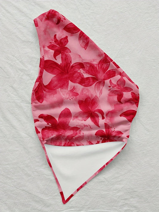 Asymmetrical casual style tank top for women - Ideal for summer and weekends