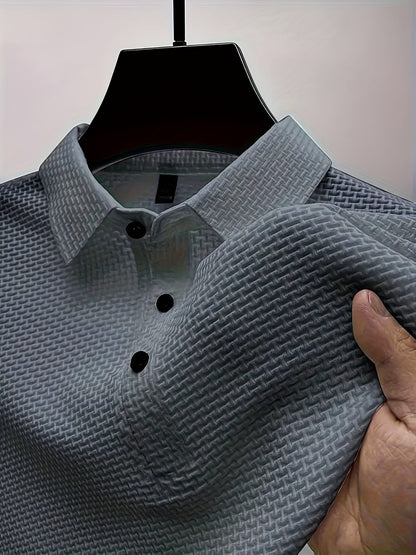Legeres Herrenpoloshirt moderner Stil für den Sommer – kurzärmelig, für Alltag oder Freizeit