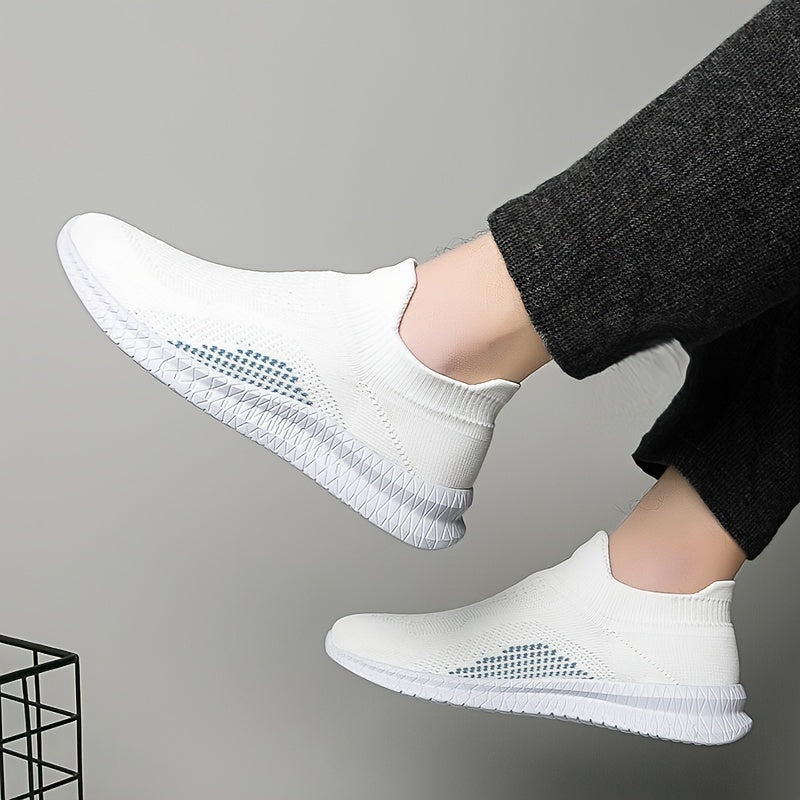 Baskets décontractées pour homme style urbain à enfiler – chaussures de marche légères