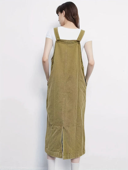 Casual overall dress for women, modern style for daily wear