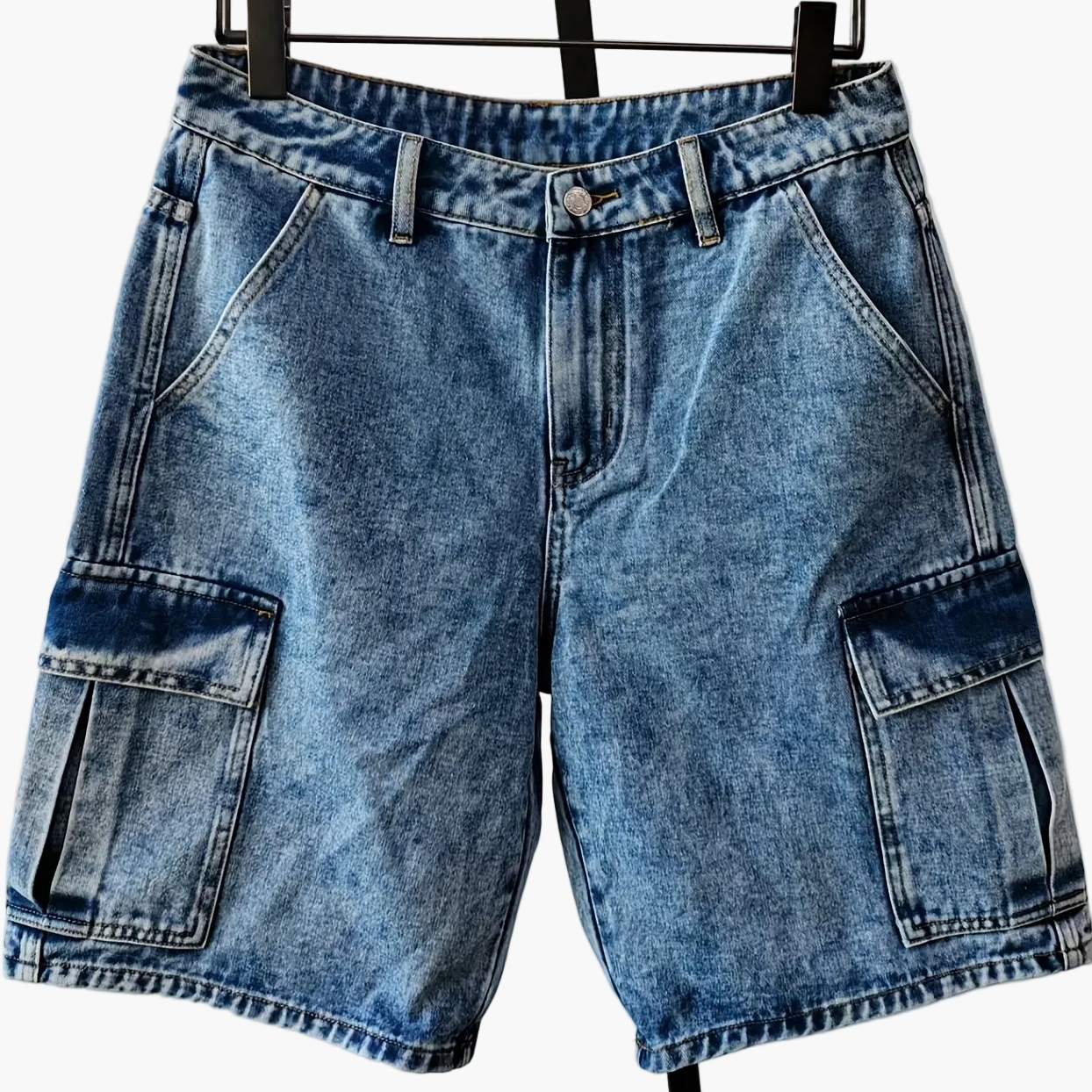 Short cargo casual da uomo stile urbano versatile