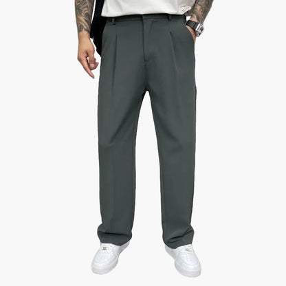 Pantalon large homme style urbain élégant – Coupe ample tendance pour look moderne