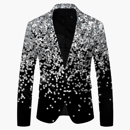 Veste Blazer Dégradée Élégante pour Homme - Style Moderne et Tendance