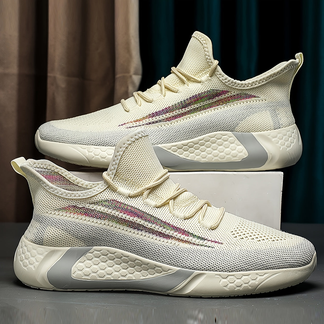Baskets de sport pour homme − Sneakers modernes pour entraînement et course haute performance