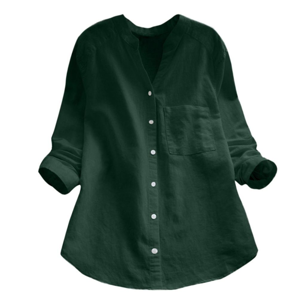 Joy – Vintage Chemise med Broderi
