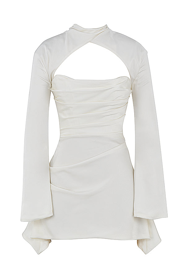 Mary – Drapiertes Korsettkleid
