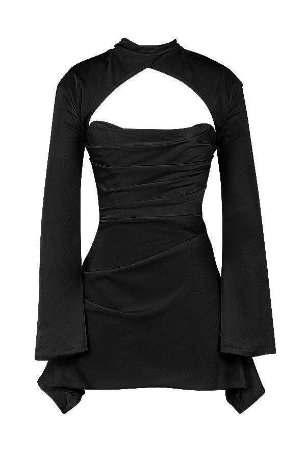 Mary – Drapiertes Korsettkleid