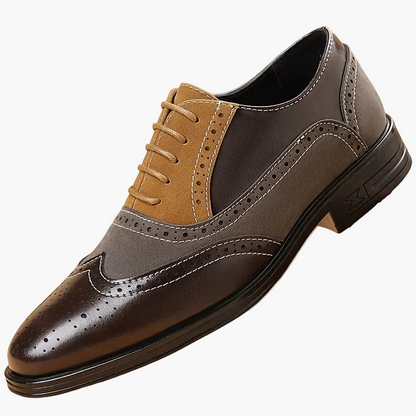 Chaussures habillées homme style brogue élégantes pour affaires et occasions formelles