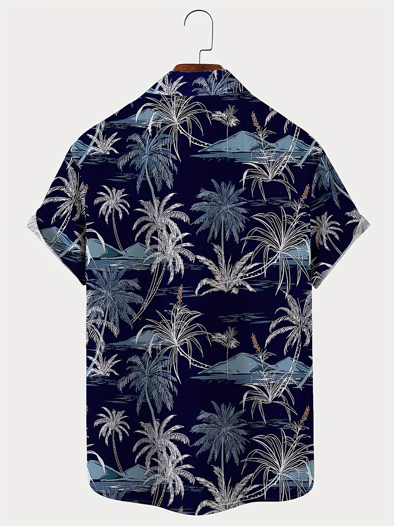 Chemise hawaïenne décontractée homme style plage imprimé tropical pour été