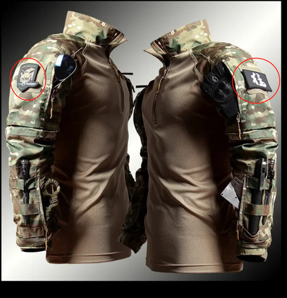 Taktiskt militärset för män – Jacka och byxa i mångsidig commando outdoor-stil