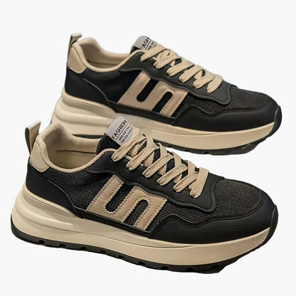Herresneakers i preppy stil til afslappet hverdagsbrug