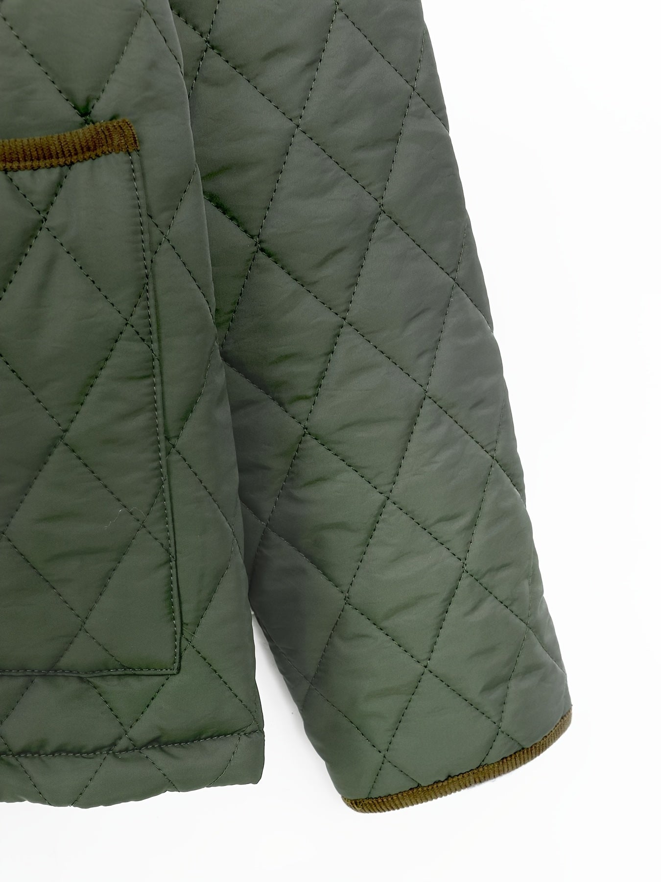 Men's casual style quilted jacket for autumn and winter