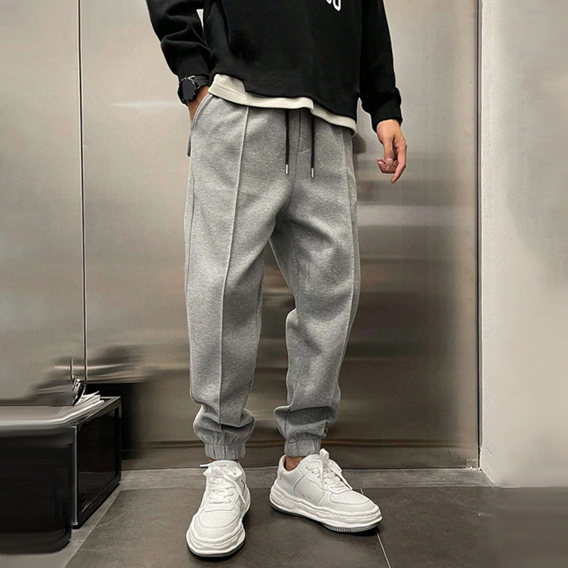 Joggingbyxor Urban Stil för Herrar - Daglig Komfort och Värme - Perfekt för Sport och Fritid