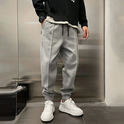 Joggingbyxor Urban Stil för Herrar - Daglig Komfort och Värme - Perfekt för Sport och Fritid