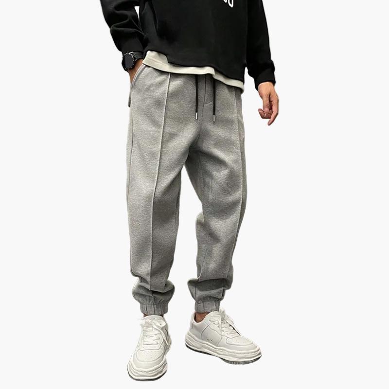 Pantalon de sport décontracté homme style jogging urbain polyvalent
