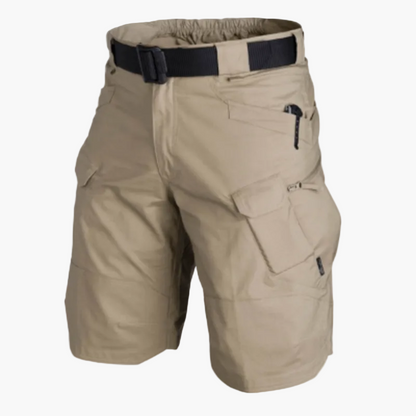 Shorts Tactiques Imperméables Homme Style Militaire Multi-Poches pour Randonnée et Activités Extérieures