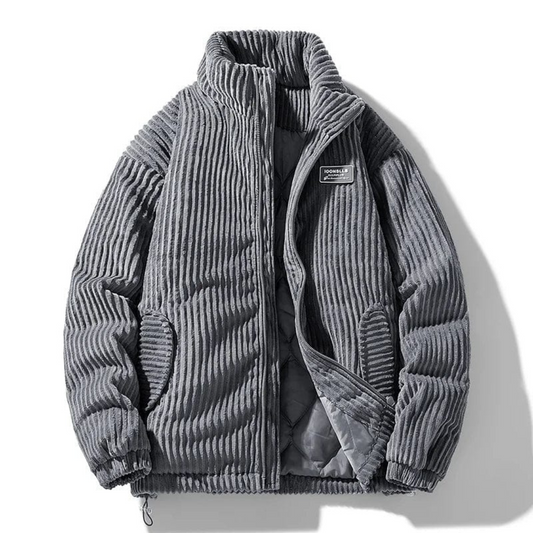 Urban style corduroy jacket for men, ideal for autumn and winter