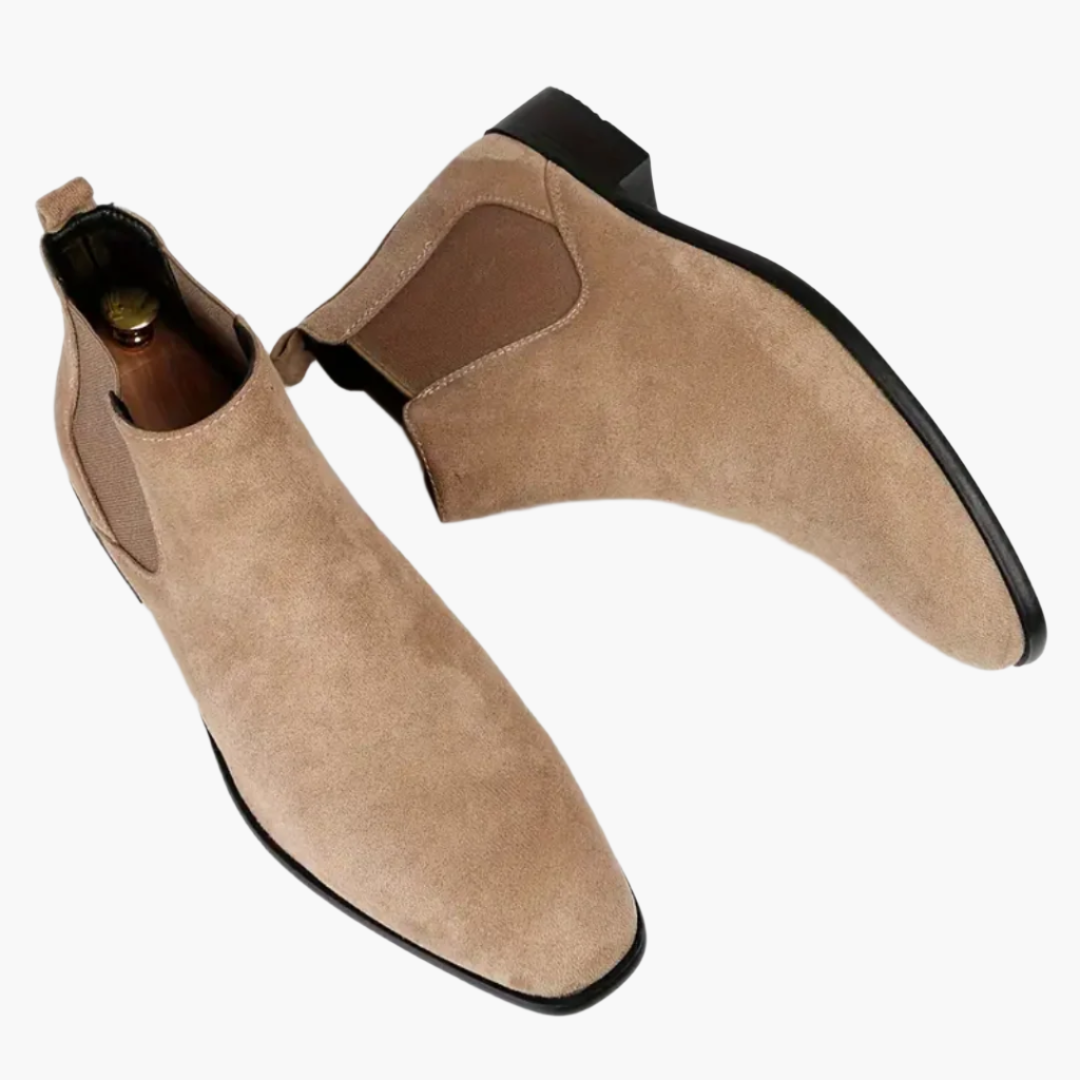 Bottes Chelsea classiques pour homme style polyvalent urbain
