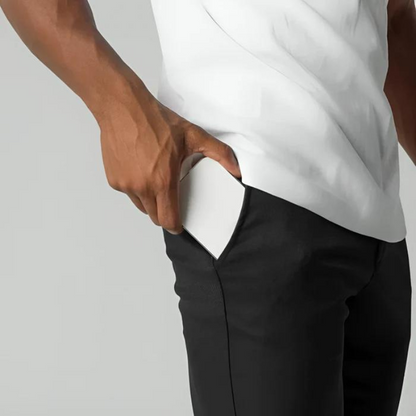 Elegante en veelzijdige herenchino met moderne pasvorm – stedelijke stijl en dagelijks comfort