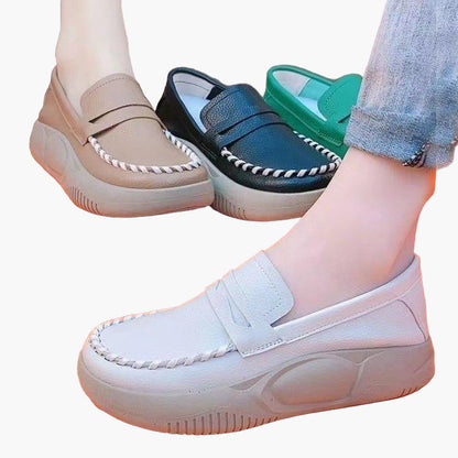 Comfortabele mocassins voor dames, ontspannen en stijlvol voor dagelijks gebruik