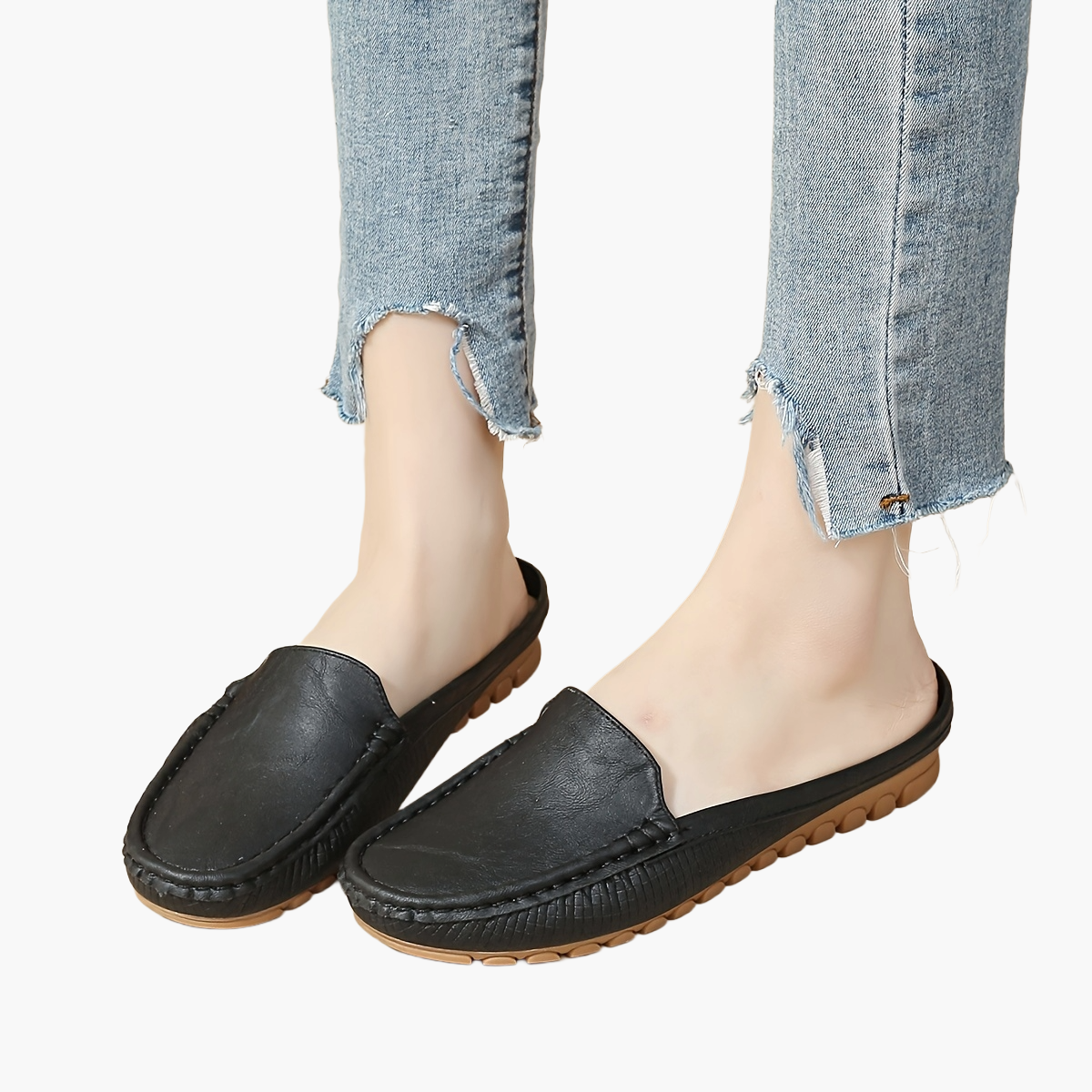Casual mocassins dames preppy stijl voor dagelijks gebruik