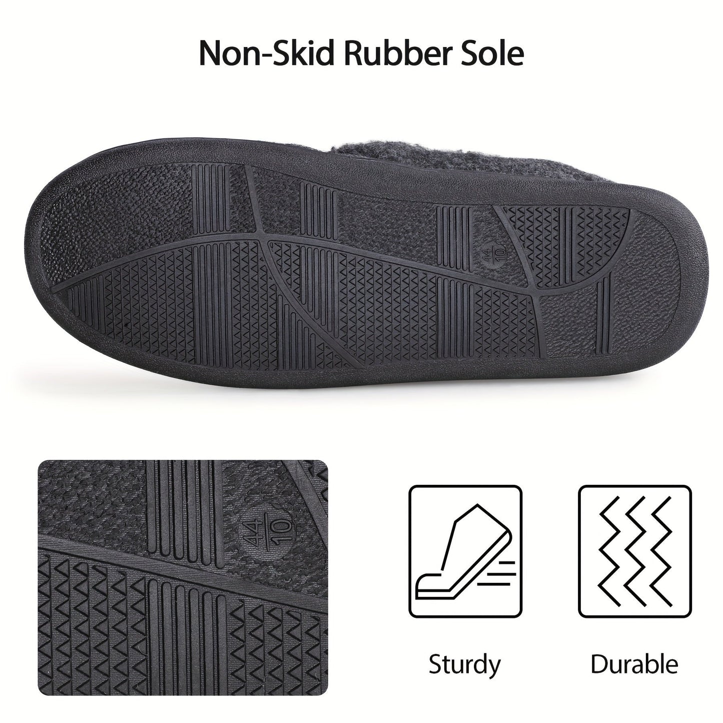 Pantofole alte confortevoli con velcro da uomo – Stile classico e supporto ottimale