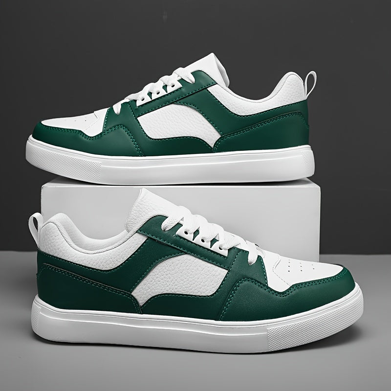 Baskets décontractées style preppy pour homme – sneakers basses universelles pour tous les jours